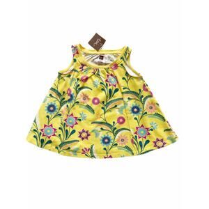 NWT Tea Collection Floral Swing Tank Dress Size 3-6m